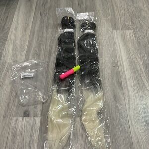 Pack of 2 braiding hair 28”